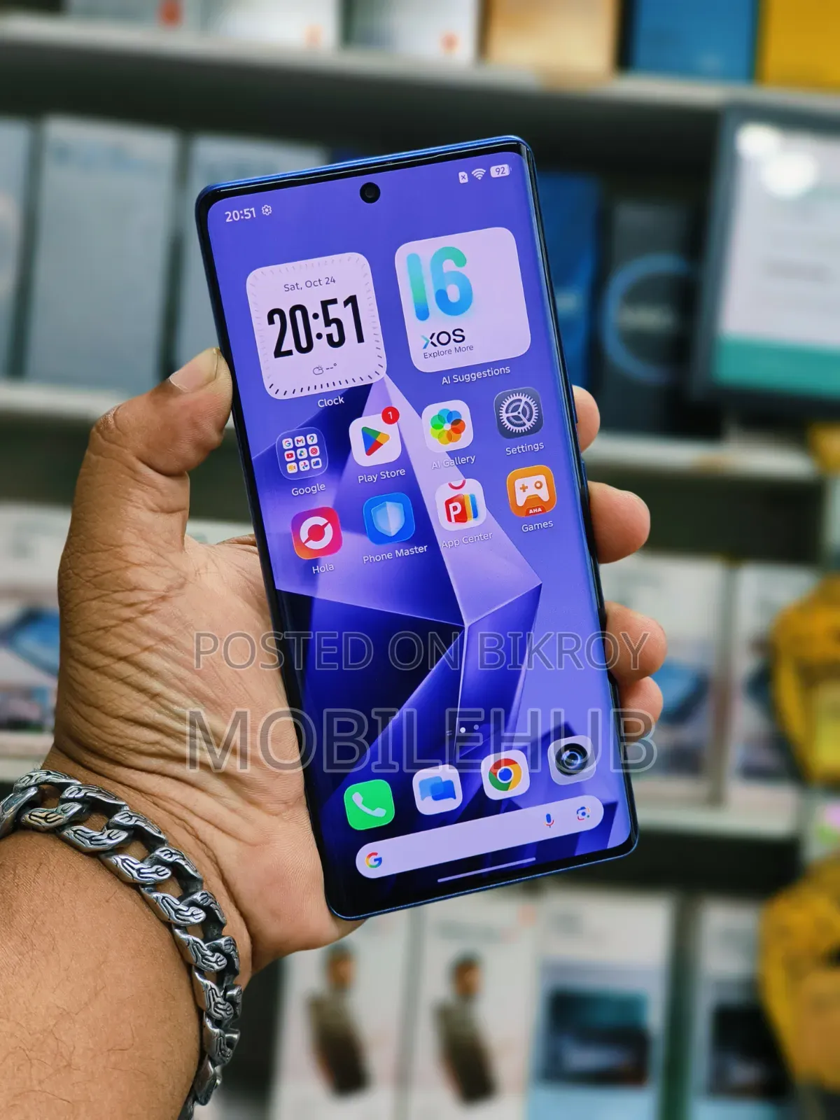 Infinix Note 50s 128 GB Blue