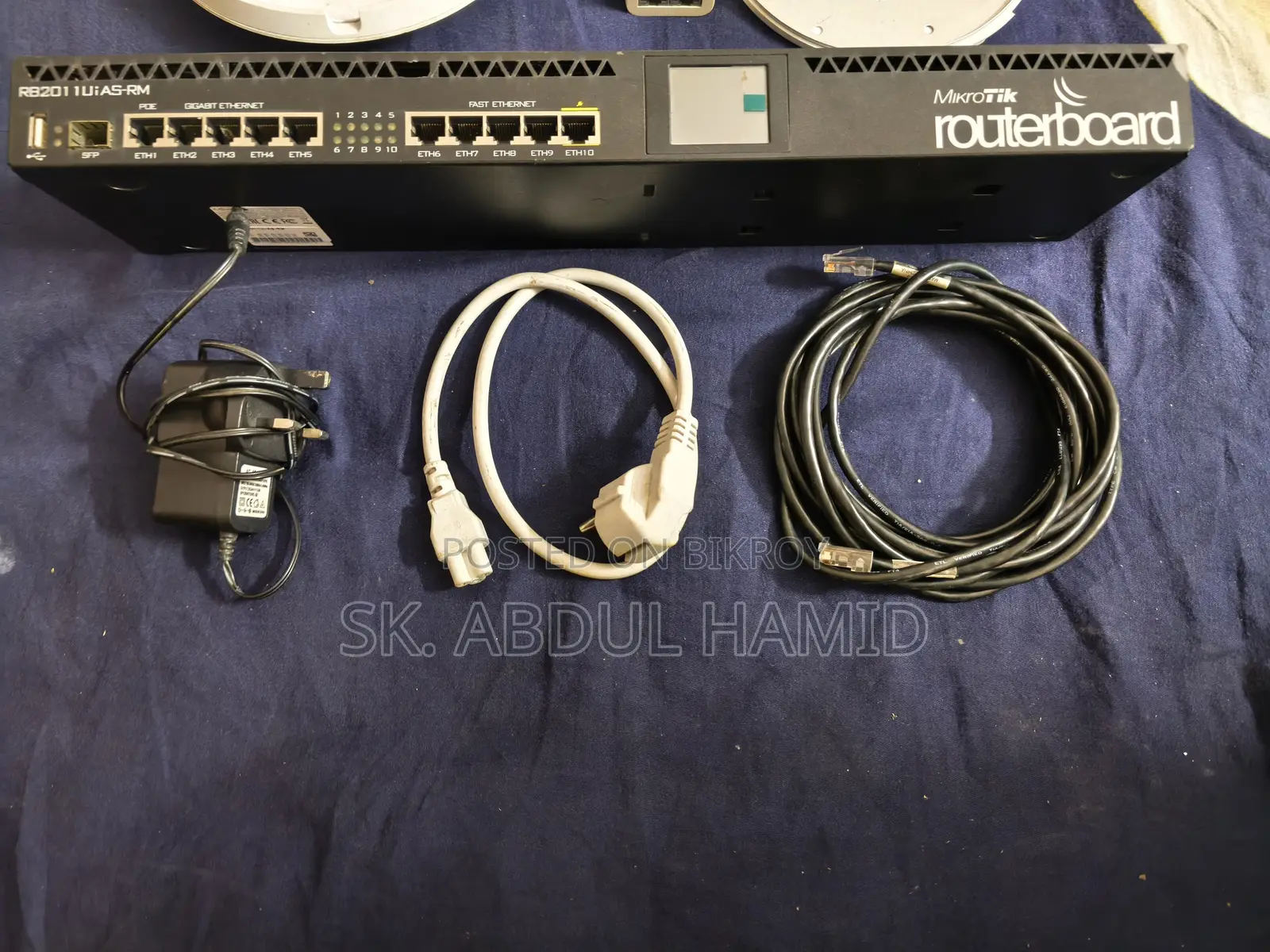 MikroTik RB2011UiAS-RM Router + UniFi AP AC Pro