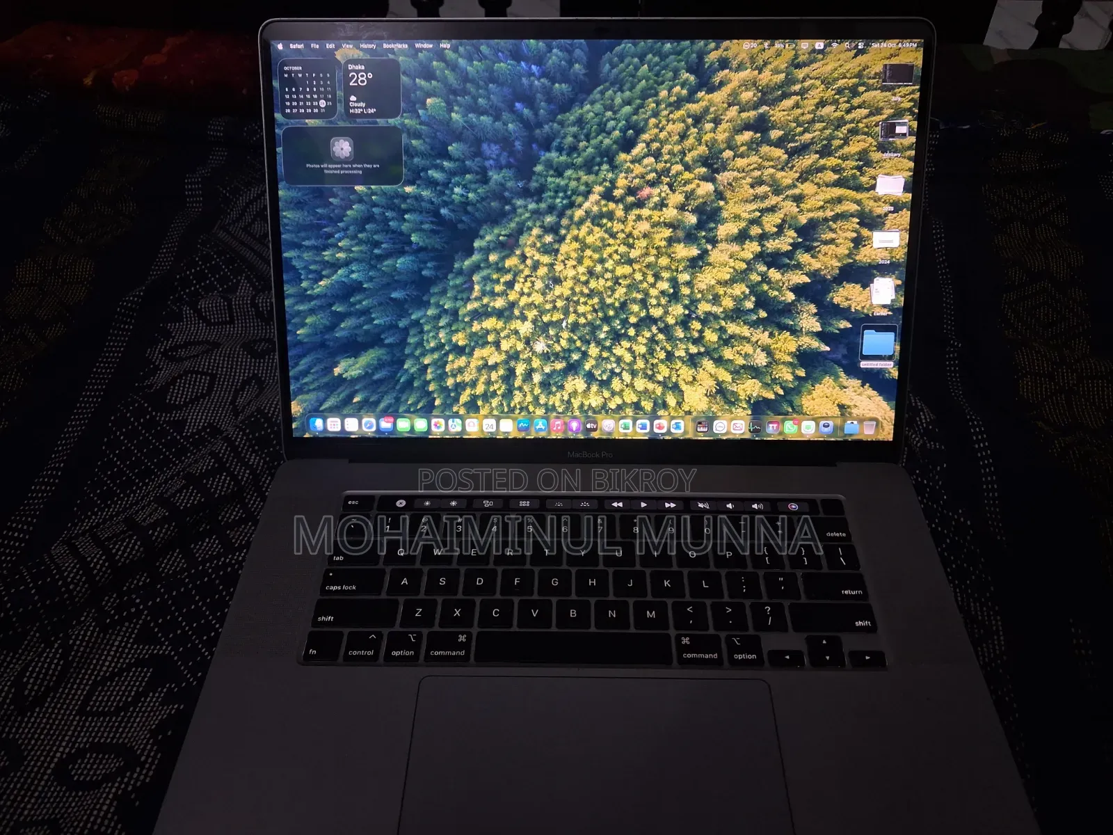 Laptop Apple MacBook Pro 2019 64GB Intel Core i9 SSD 1TB