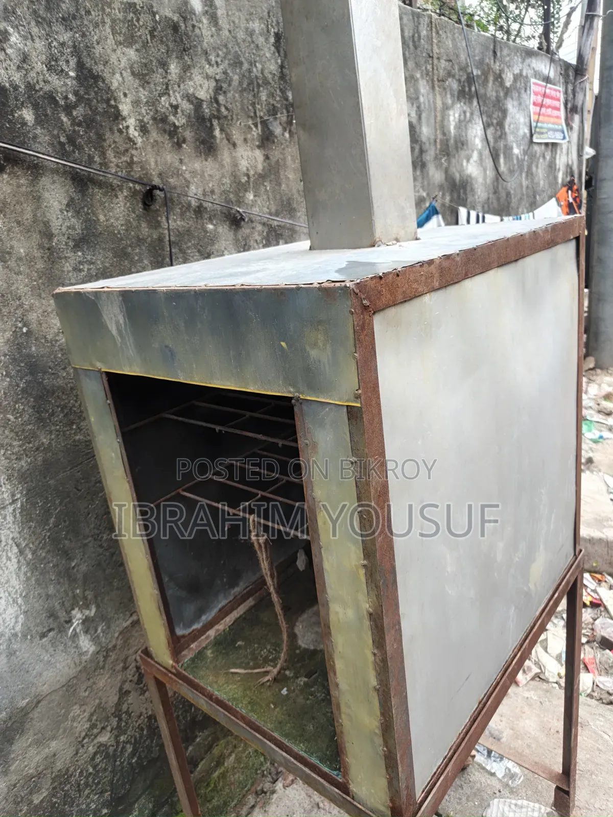 Food Cart With Pizza Oven