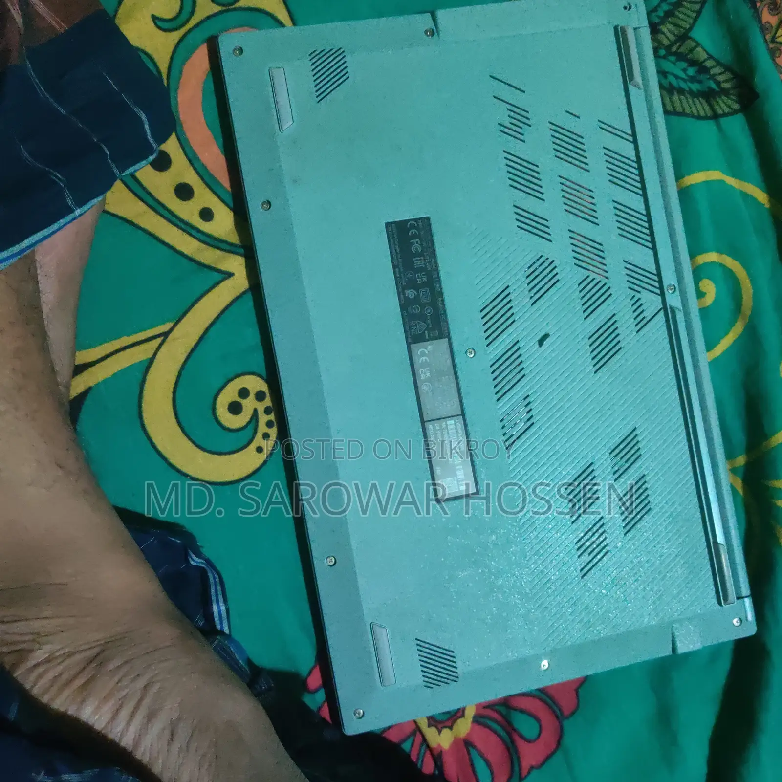 ল্যাপটপ আসুস ভিভুবুক গো ১৫ ১৬ জিবি এএমডি রাইজেন ৫ এসএসডি ৫১২ জিবি