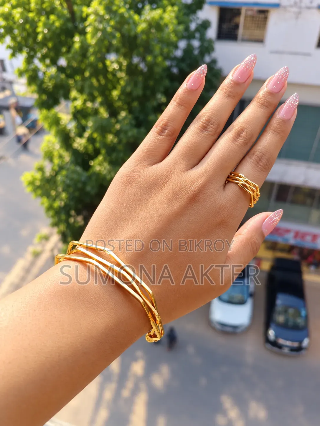 Stainless Steel Bracelet and Ring