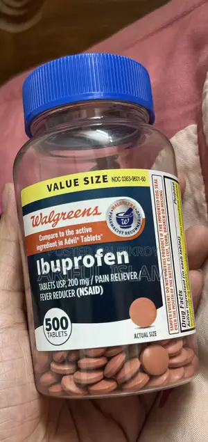 Walgrens Ibuprofen Tablet 200 Mg Pain Reliever/Fever Reducer 370tablet