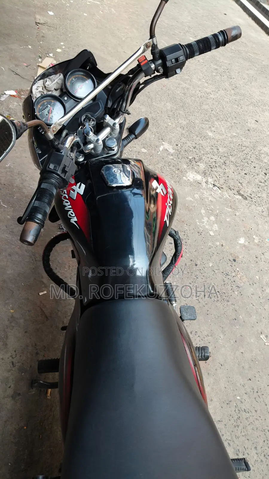 Bajaj Discover 125 2014 Black