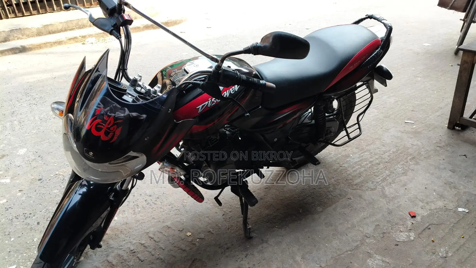 Bajaj Discover 125 2014 Black