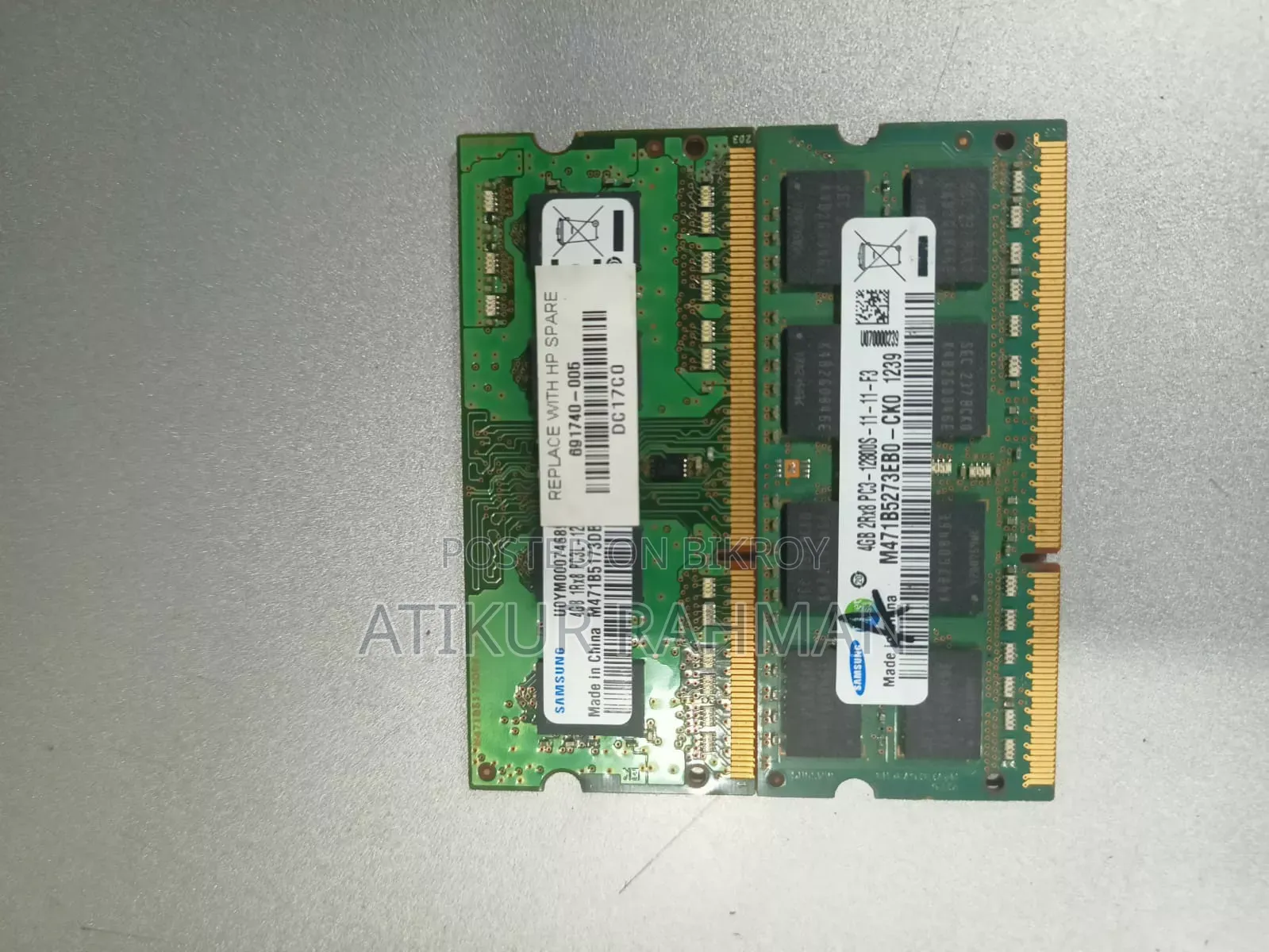 Samsung 4GB Laptop RAM