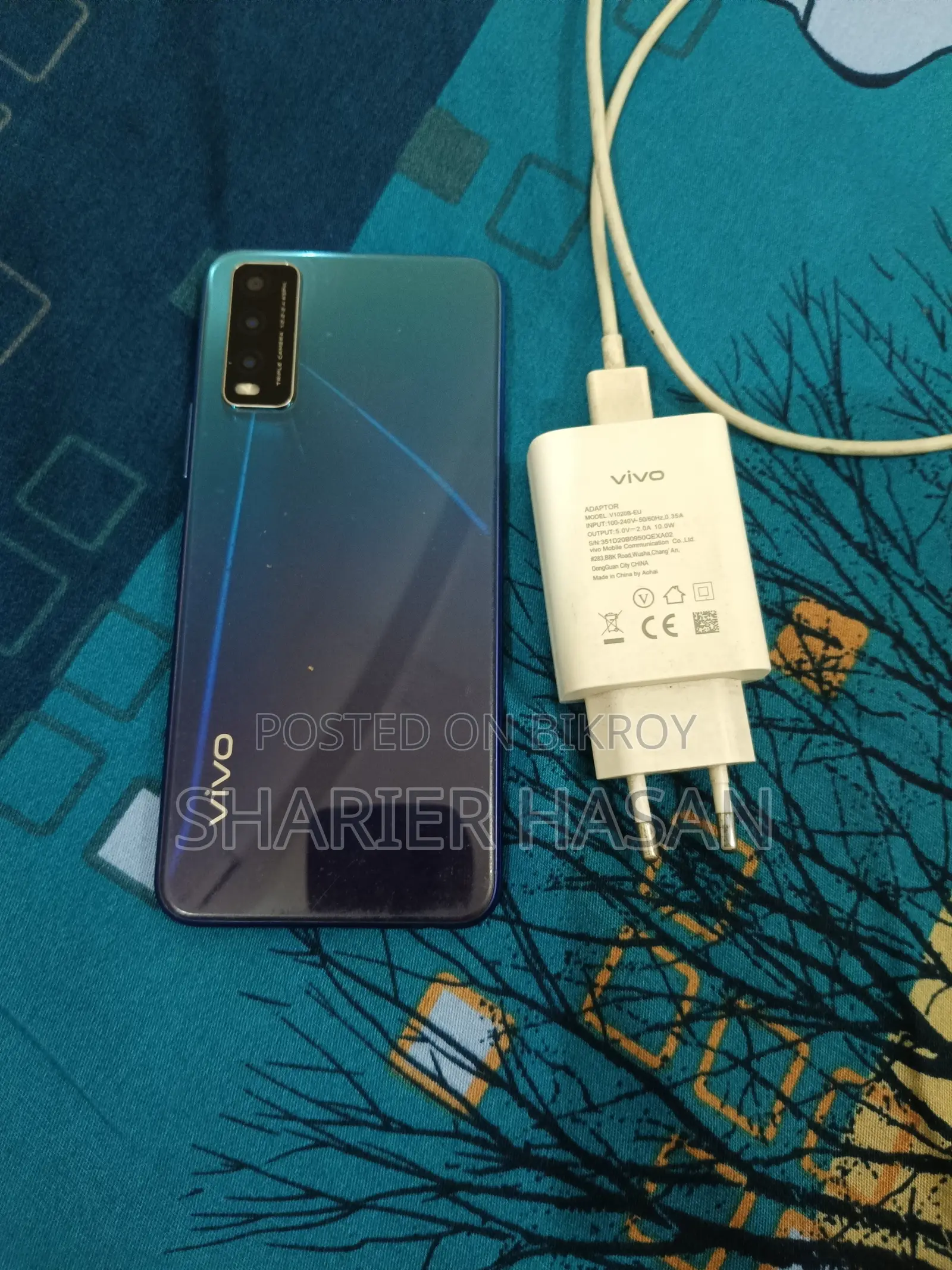Vivo Y20 64 GB Blue