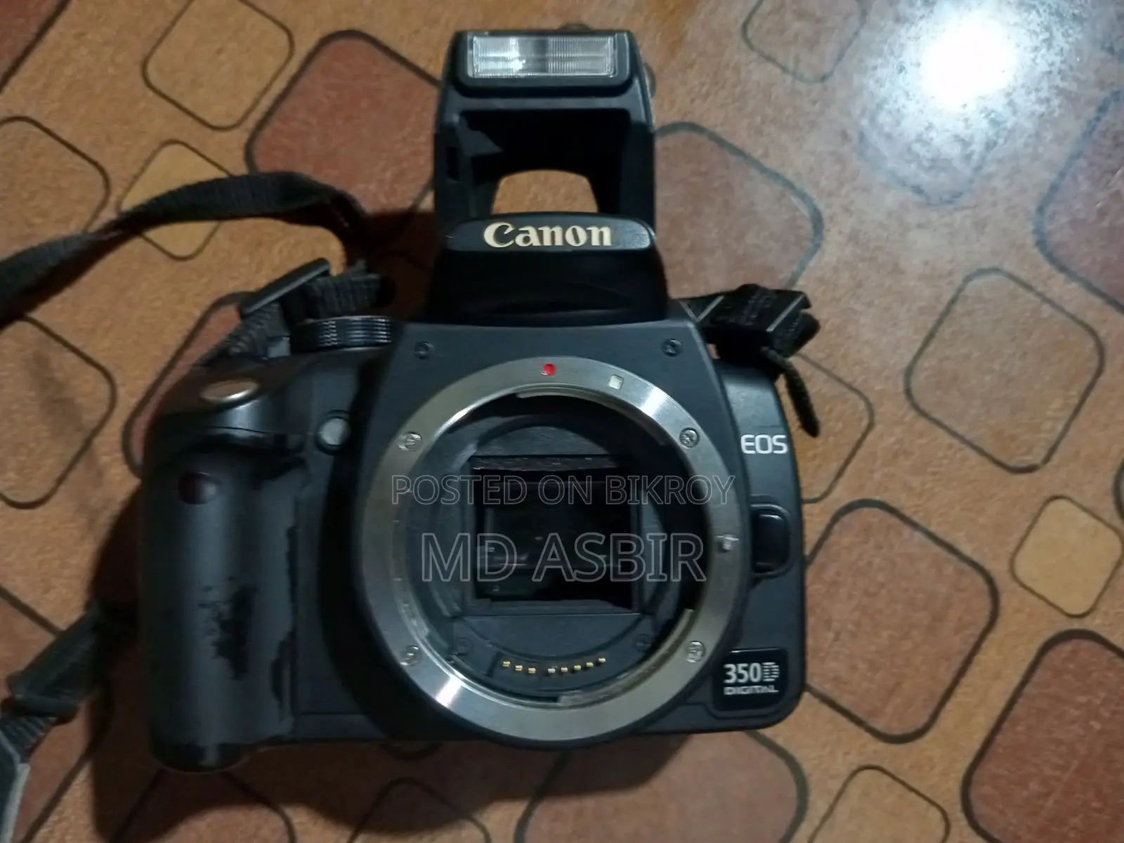 Canon EOS 350D DSLR Camera With 18-55mm Lens