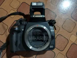 Canon EOS 350D DSLR Camera With 18-55mm Lens