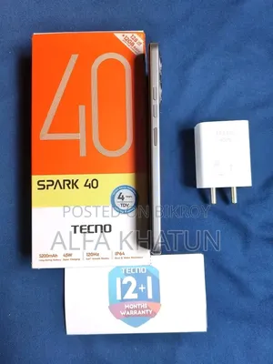 Tecno Spark 40 128 GB Gray