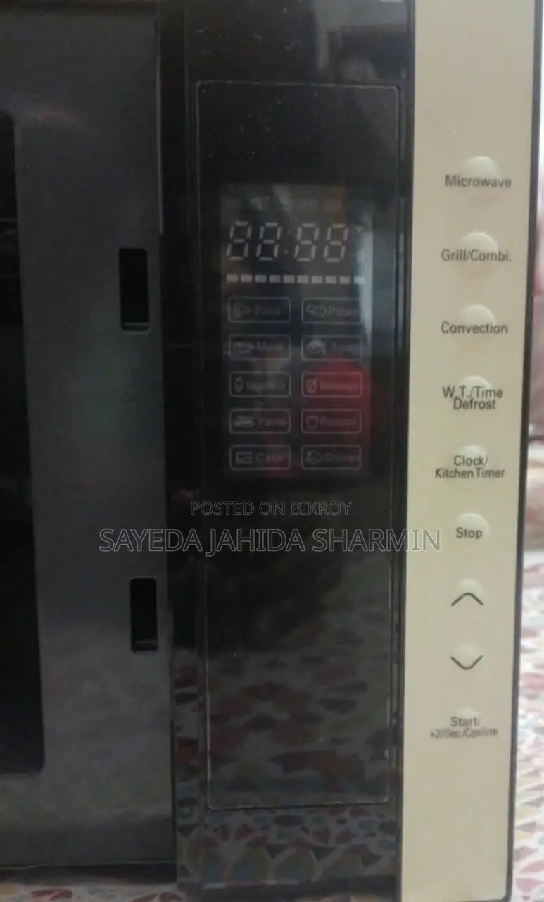 ট্রান্সটেক মাইক্রোওয়েভ ওভেন ২৩এল (মাত্র একবার ব্যবহৃত)