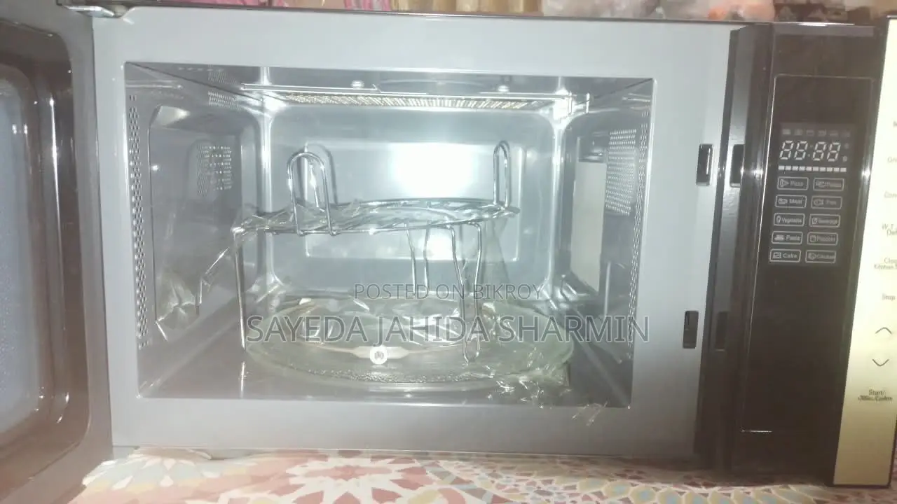 ট্রান্সটেক মাইক্রোওয়েভ ওভেন ২৩এল (মাত্র একবার ব্যবহৃত)