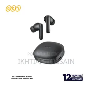 QCY T13 Pro ANC Wireless Earbuds: 50dB Adaptive ANC ( HT23 )