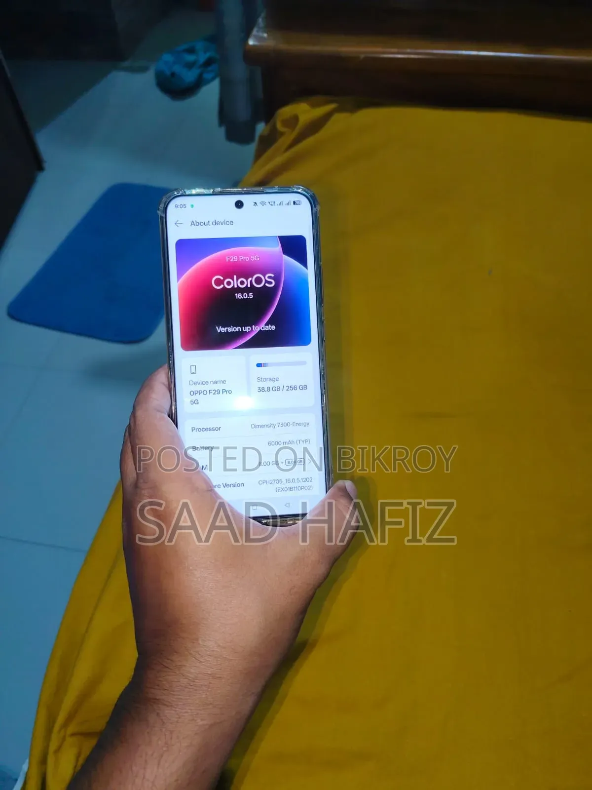 অপ্পো এফ২৯ প্রো ২৫৬ জিবি কালো