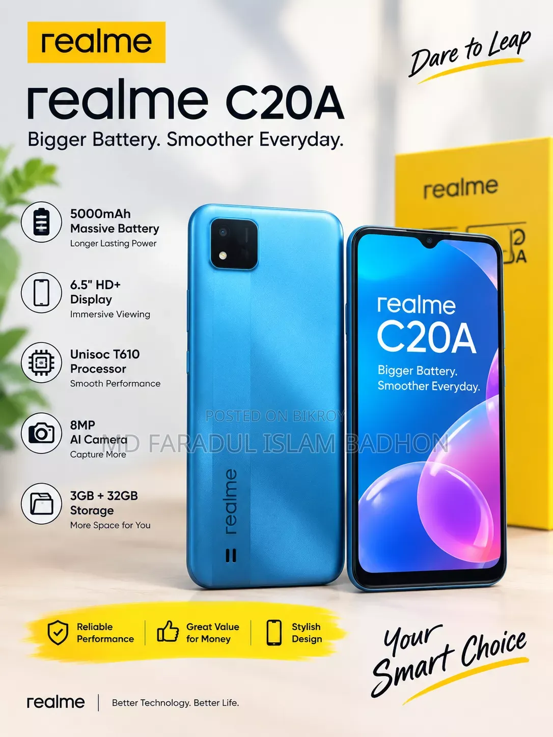 Realme C2 32 GB Blue