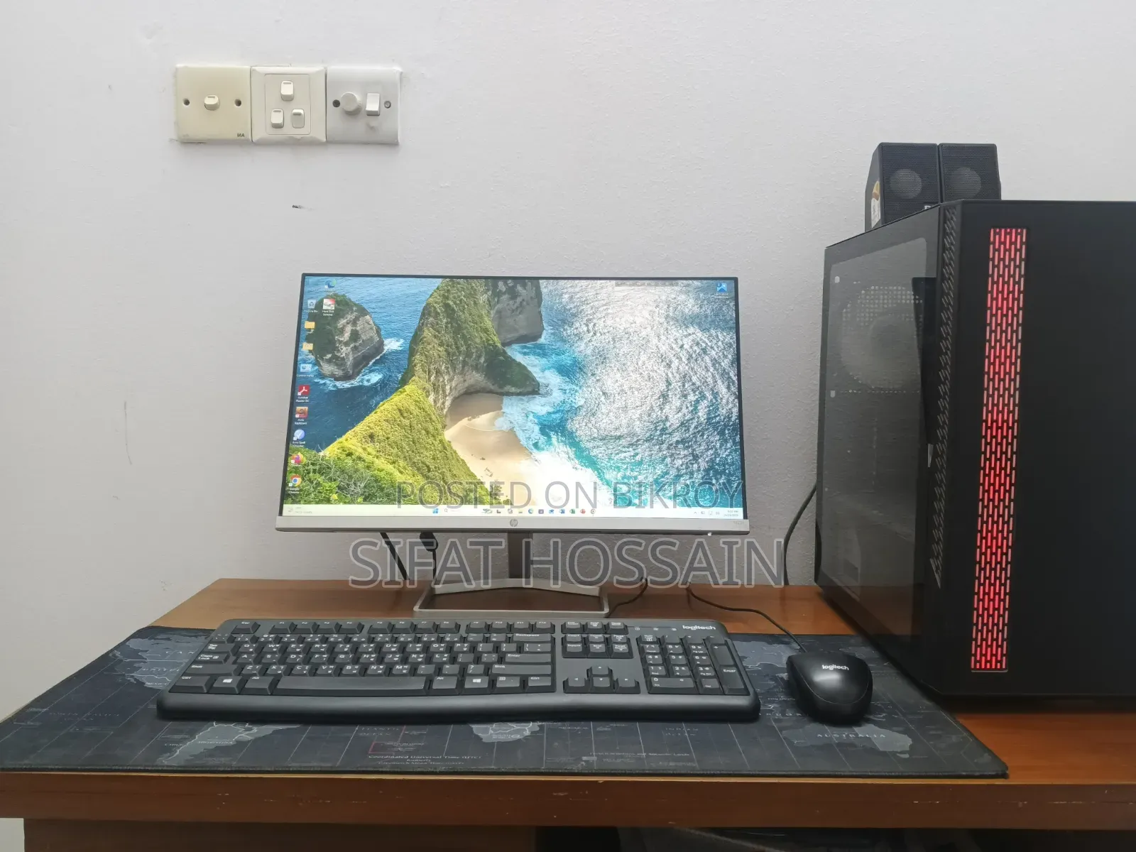 Desktop Computer 8GB AMD Ryzen 5 SSD 256GB