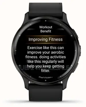 GARMIN VENU 3 BLACK LEATHER + SILICONE BAND (Only Pre - Order)
