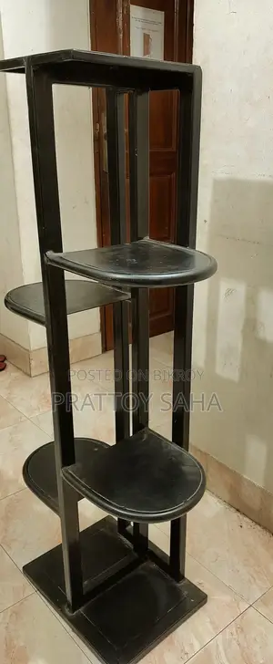 হোম ডেরের জন্য ব্ল্যাক কর্নার ডিসপ্লে স্ট্যান্ড