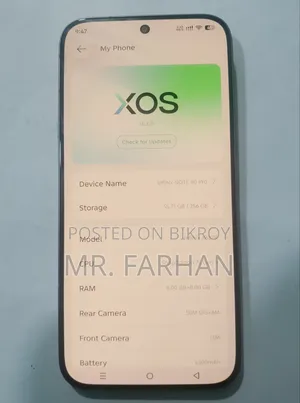 Infinix Note 60 Pro 256 GB Gray