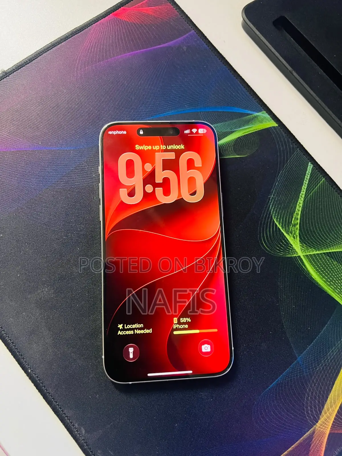 অ্যাপল আইফোন ১৫ প্রো ম্যাক্স ২৫৬ জিবি হোয়াইট