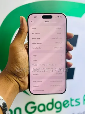 Apple iPhone 16 Pro Max 256 GB White