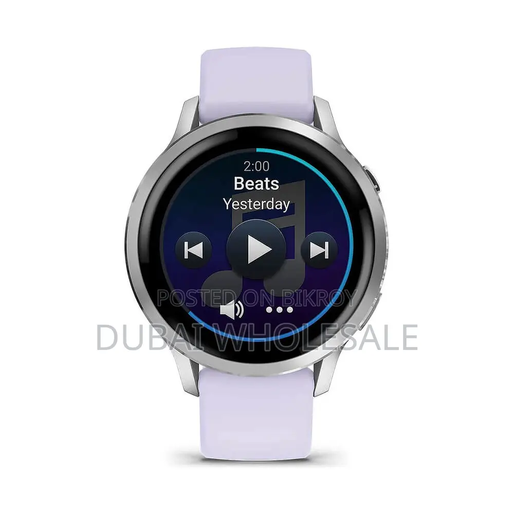 Garmin Venu 4 41mm - Silver Bezel With Periwinkle( Only Pre-Order)
