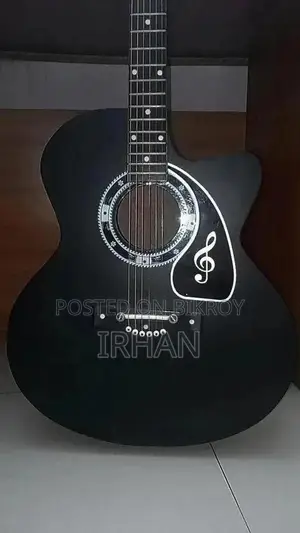 DARK Acoustic Guitar Beginner Friendly New Low Price