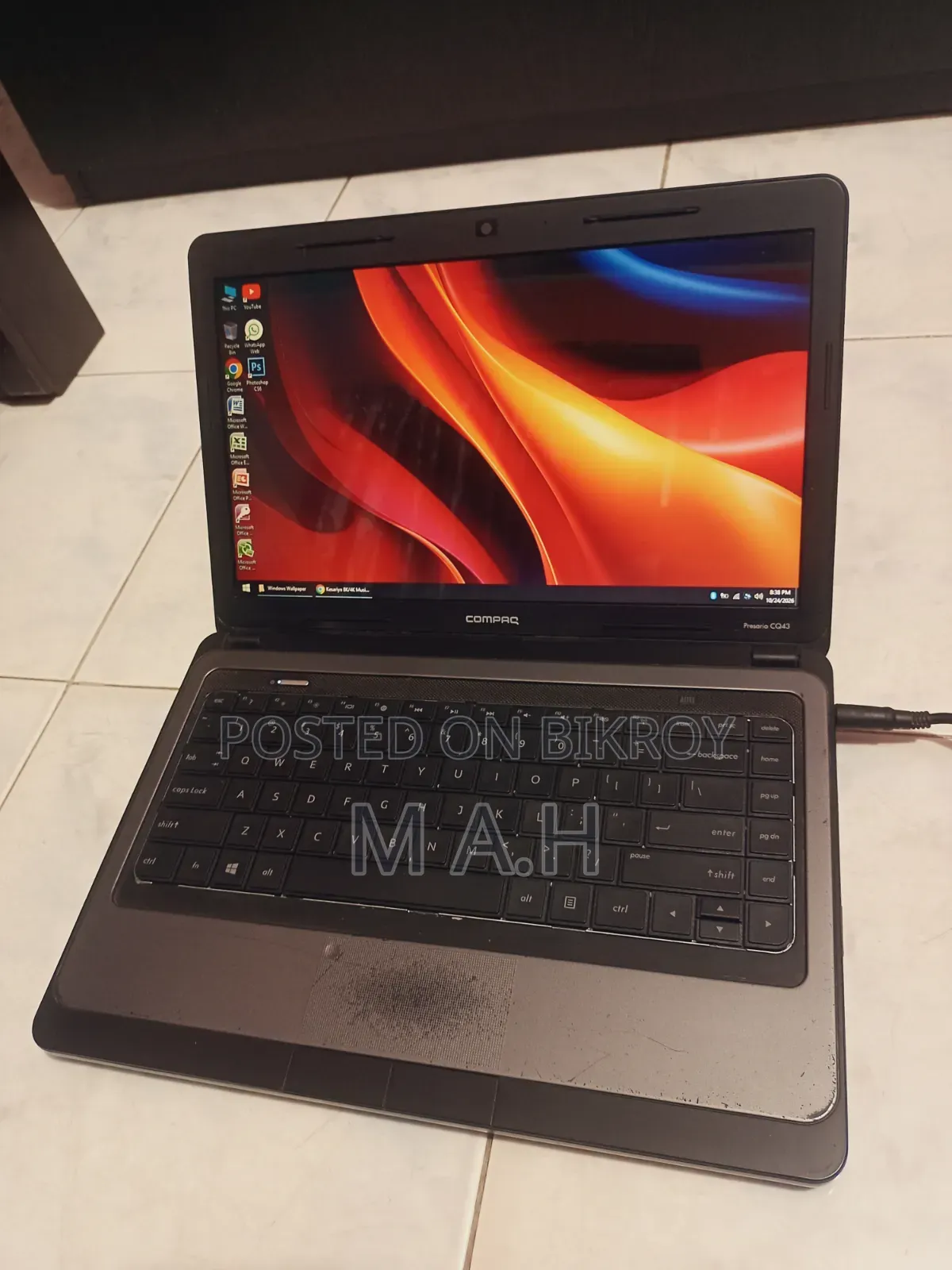 Laptop HP Compaq Presario CQ43 4GB Intel Celeron HDD 60GB