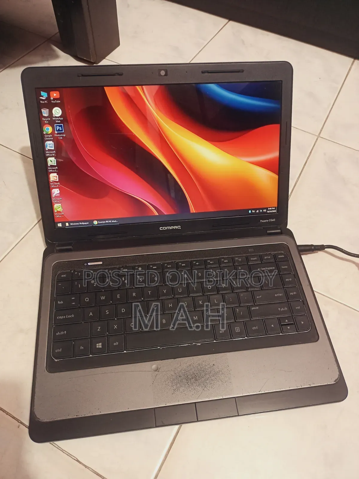Laptop HP Compaq Presario CQ43 4GB Intel Celeron HDD 60GB