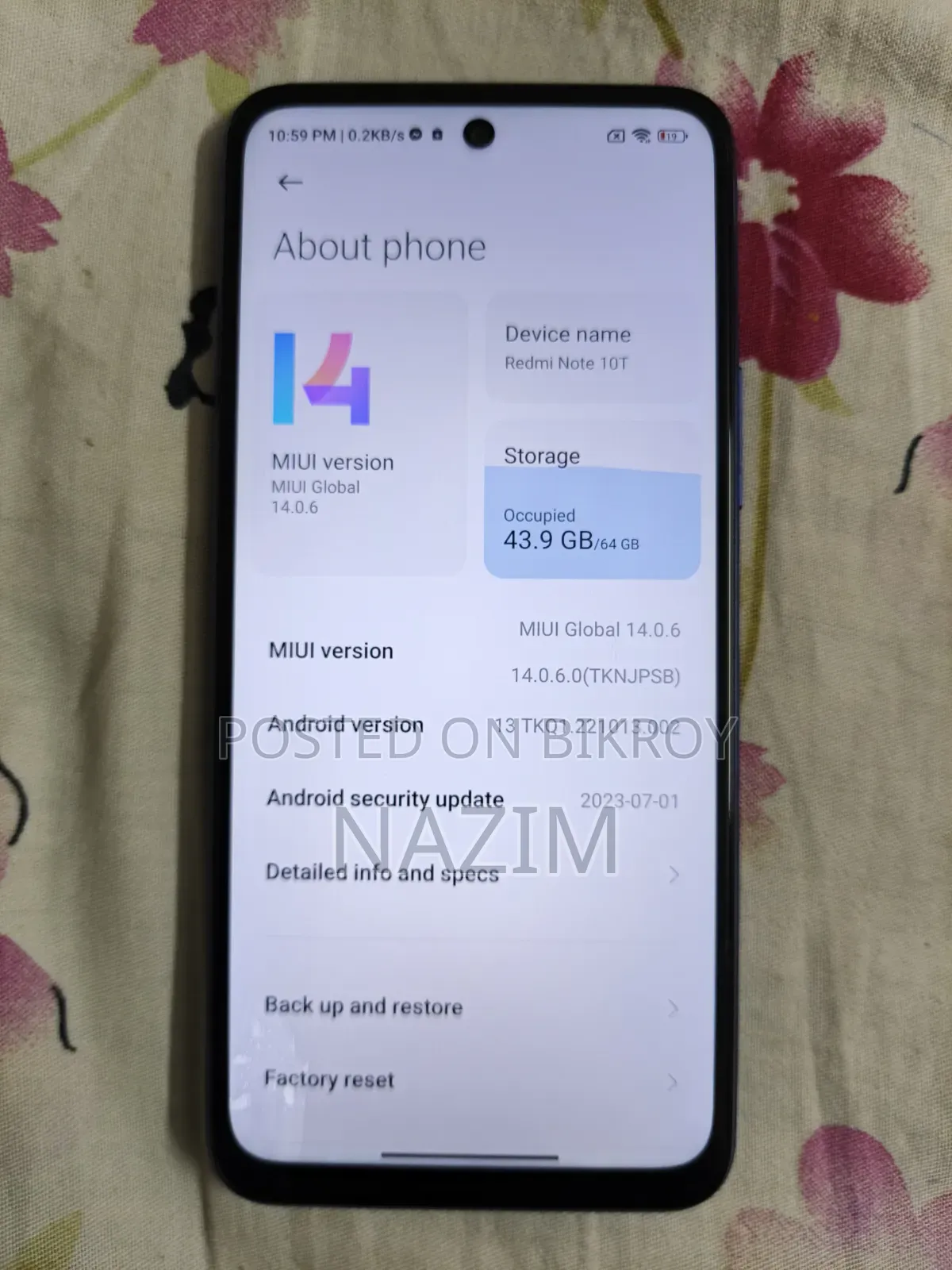Xiaomi 64 GB Blue
