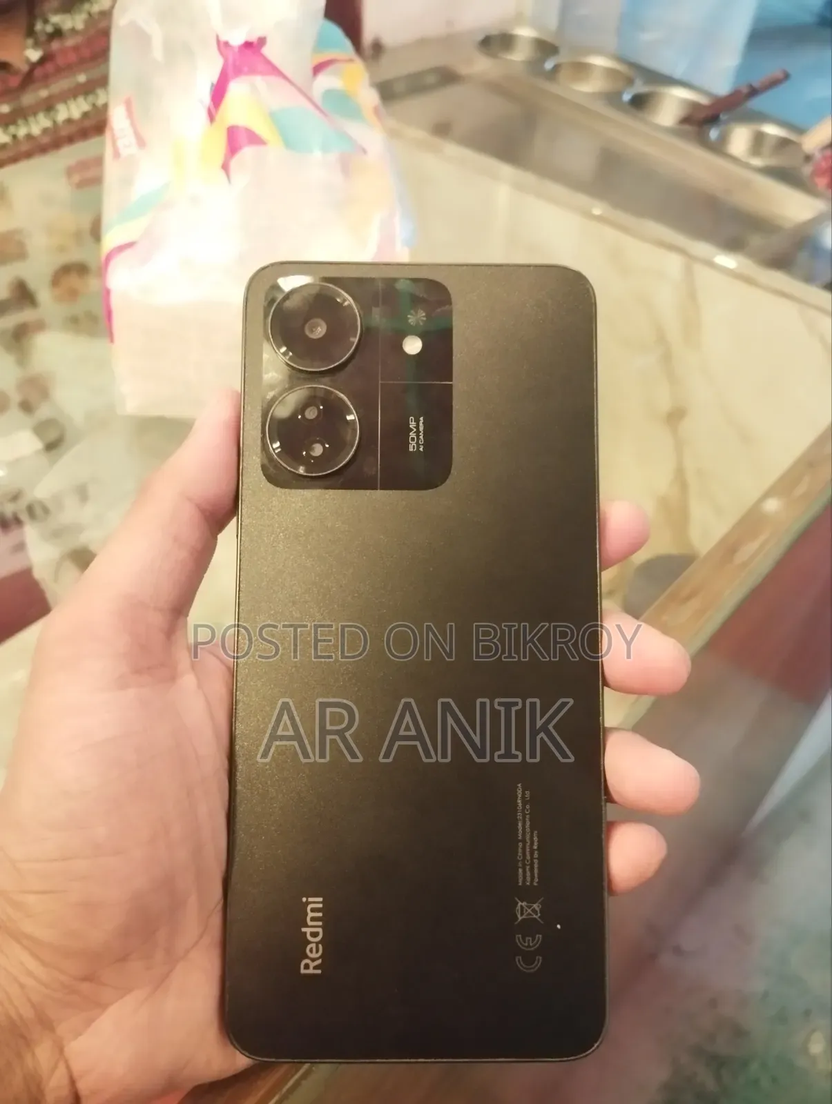 নতুন শাওমি রেডমি ১৩সি ১২৮ জিবি কালো