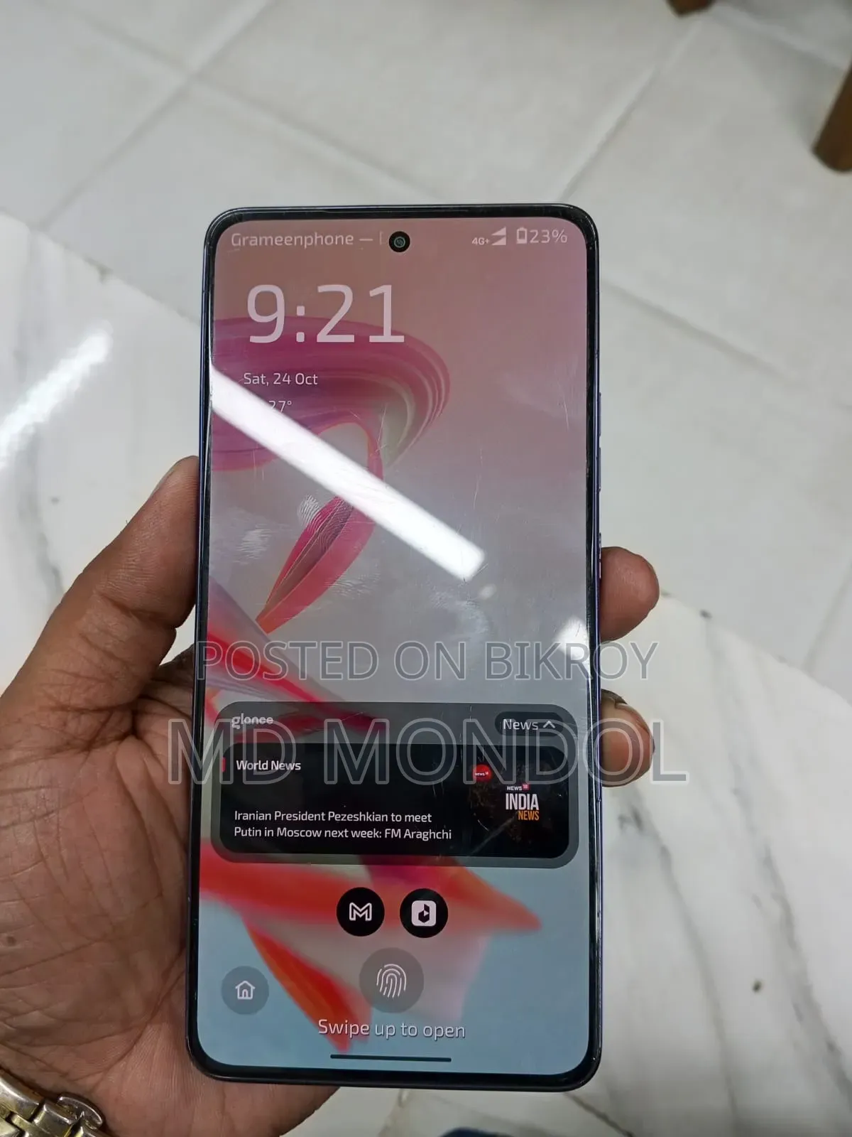 Motorola Moto G86 Power 5G 128 GB Gray