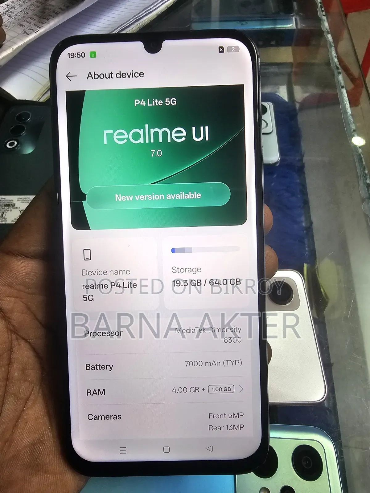 Realme P4 Pro 128 GB Blue