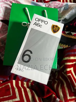 New Oppo A6c 128 GB White