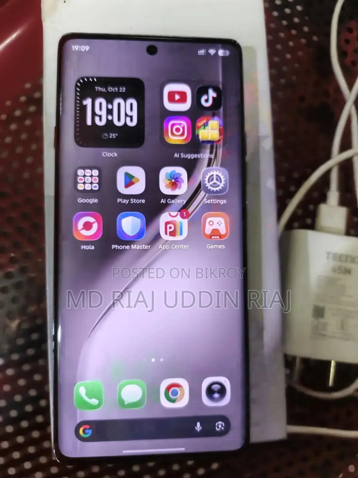 Tecno Camon 40 256 GB Gray