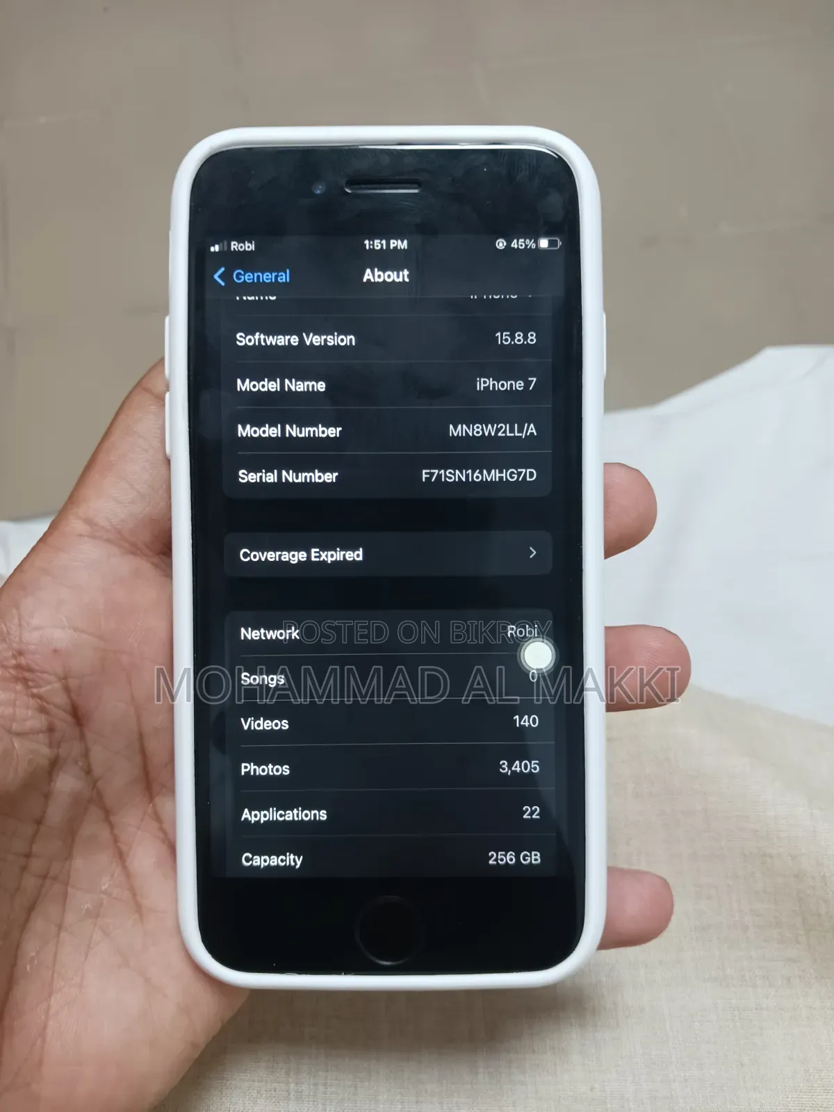 Apple iPhone 7 256 GB Black