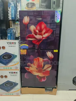 VISION Glass Door Refrigerator RE-150 Liter