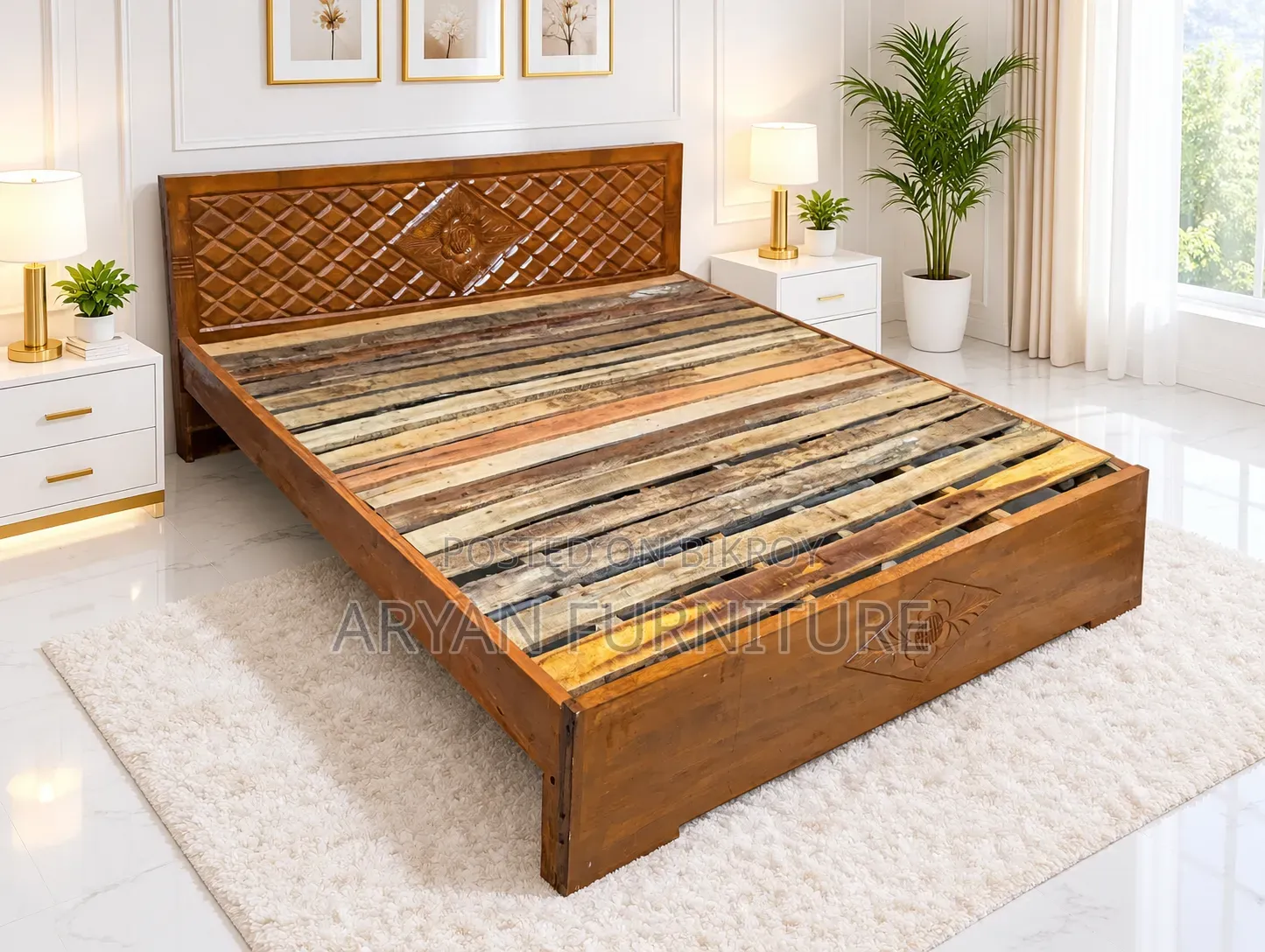 New Bed Free Home Delivery No Advance Fix Price