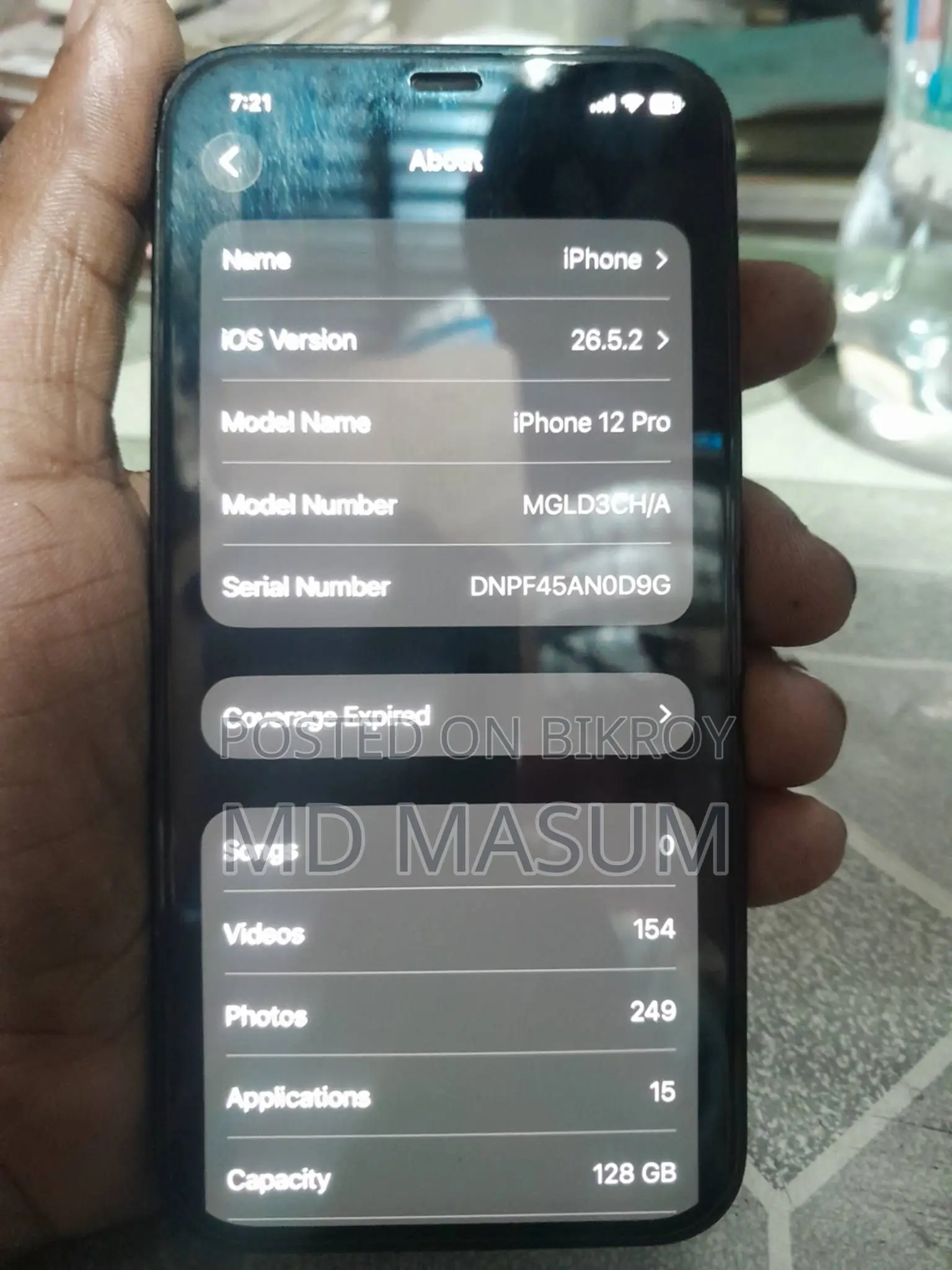 Apple iPhone 12 Pro 128 GB Blue