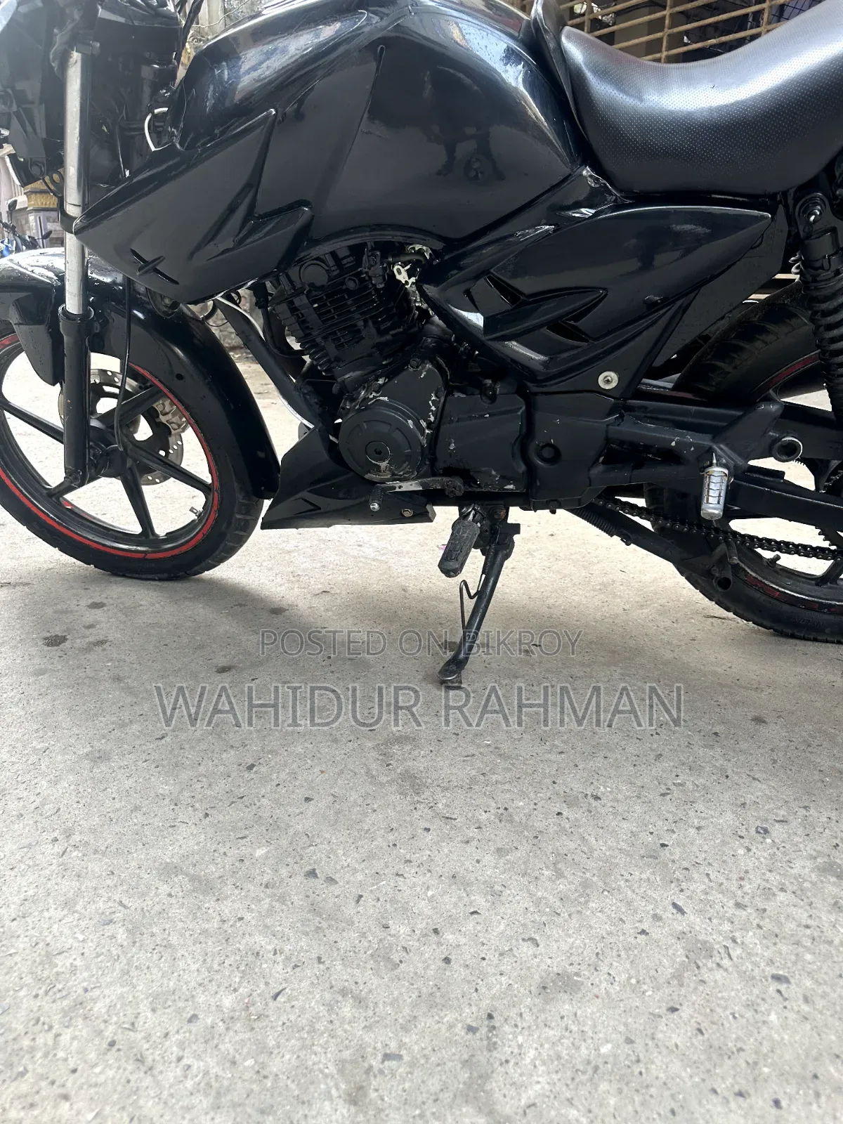 TVS Apache RTR 160 2V 2008 Black
