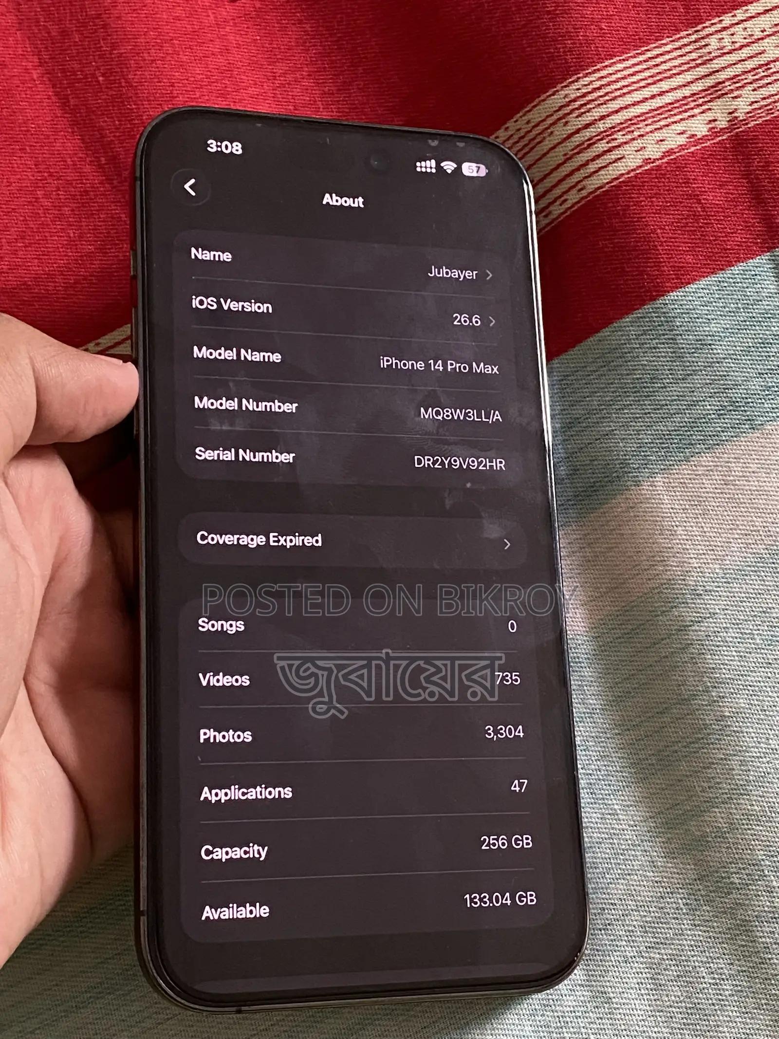 Apple iPhone 14 Pro Max 256 GB Purple
