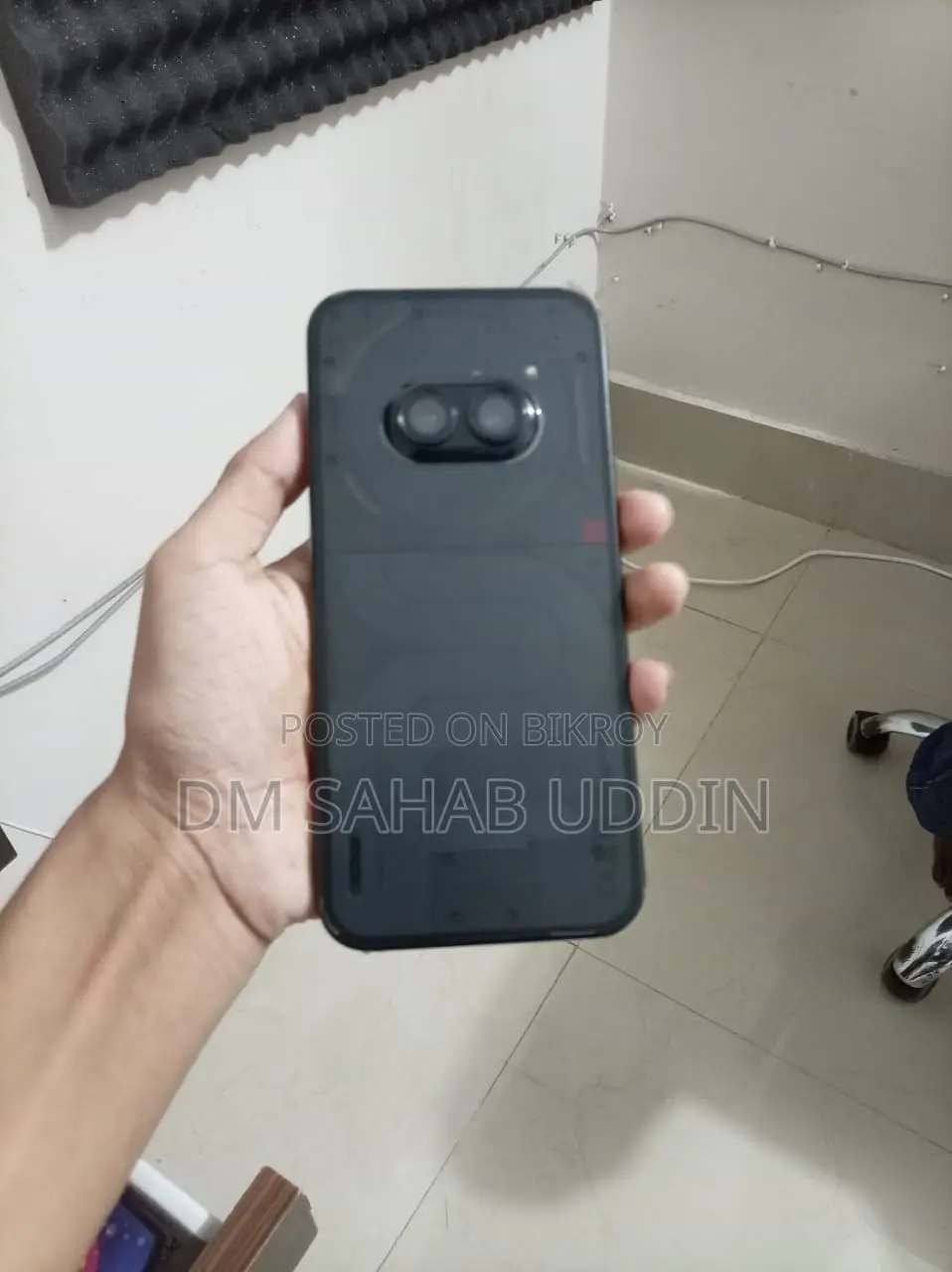 নাথিং ফোন ২এ ১২৮ জিবি ব্ল্যাক