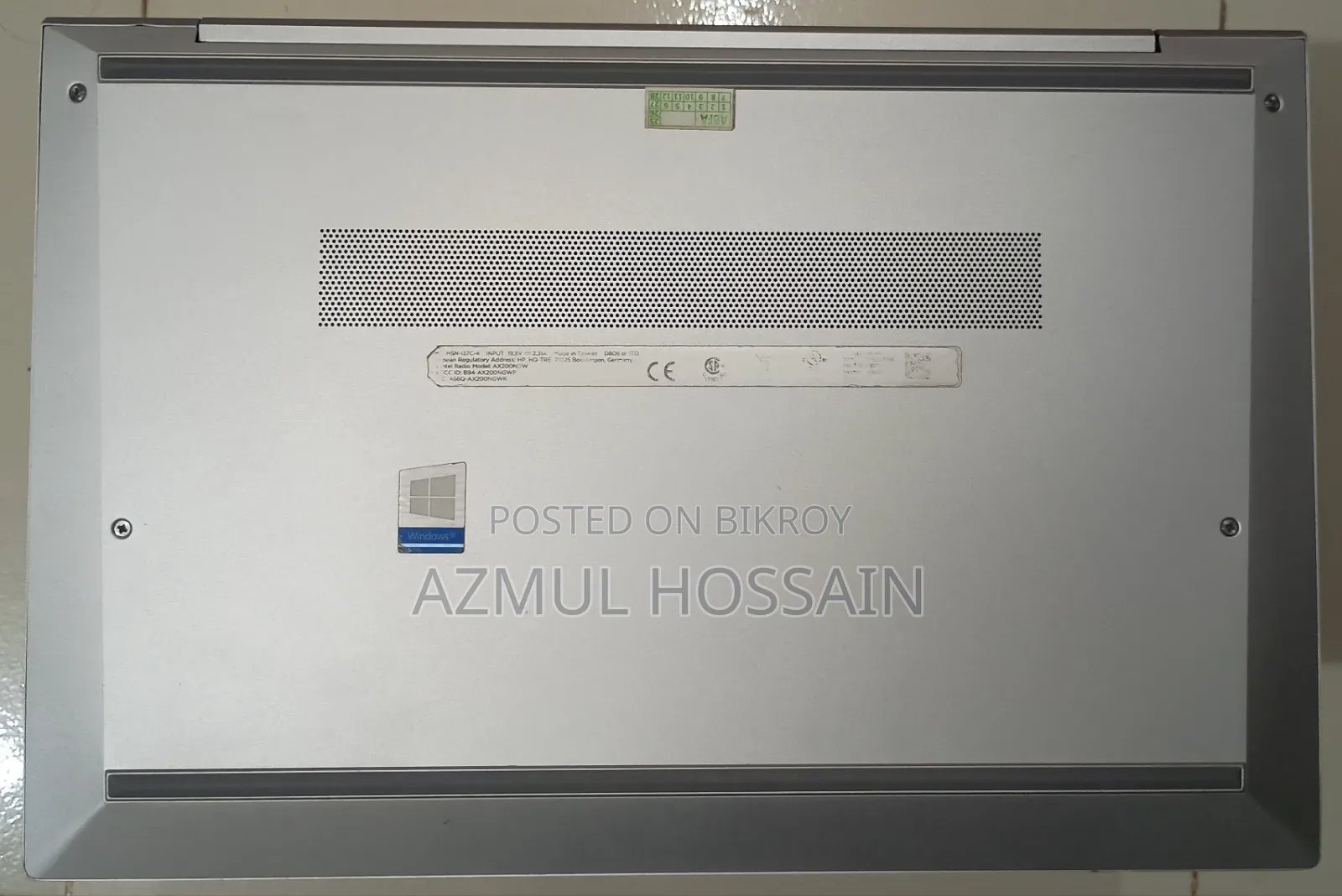 ল্যাপটপ HP EliteBook 845 G7 ১৬GB AMD Ryzen 5 SSD ২৫৬GB