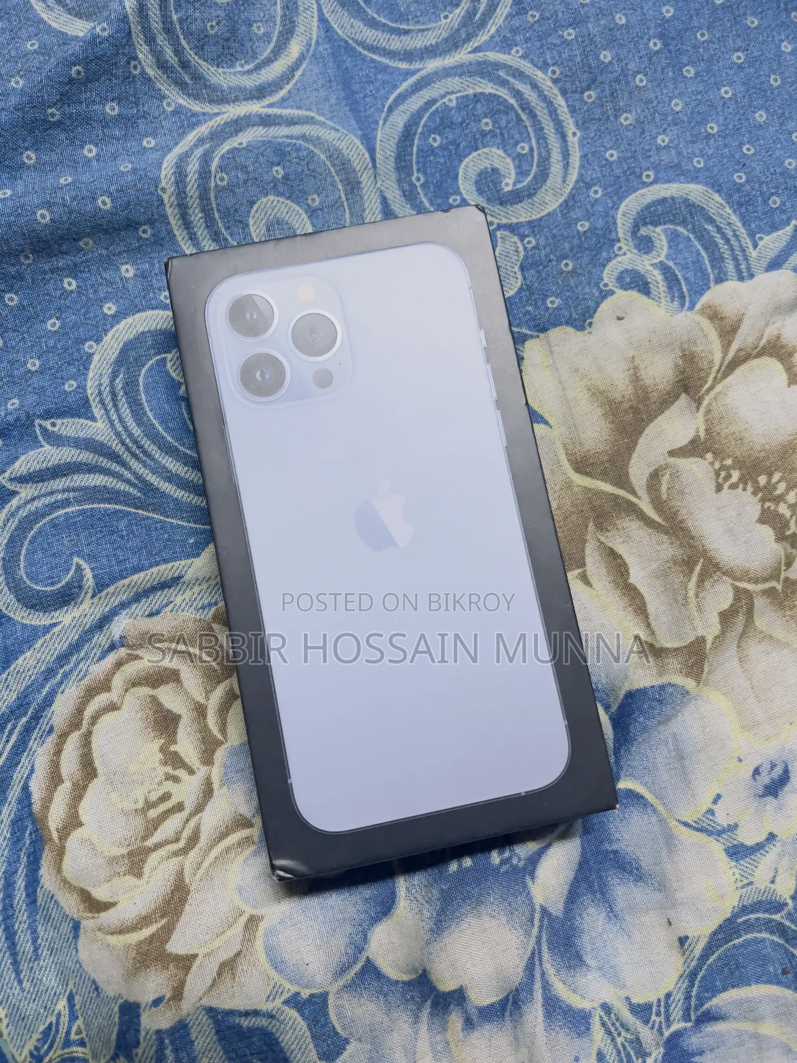 অ্যাপল আইফোন ১৩ প্রো ম্যাক্স ১২৮ জিবি নীল