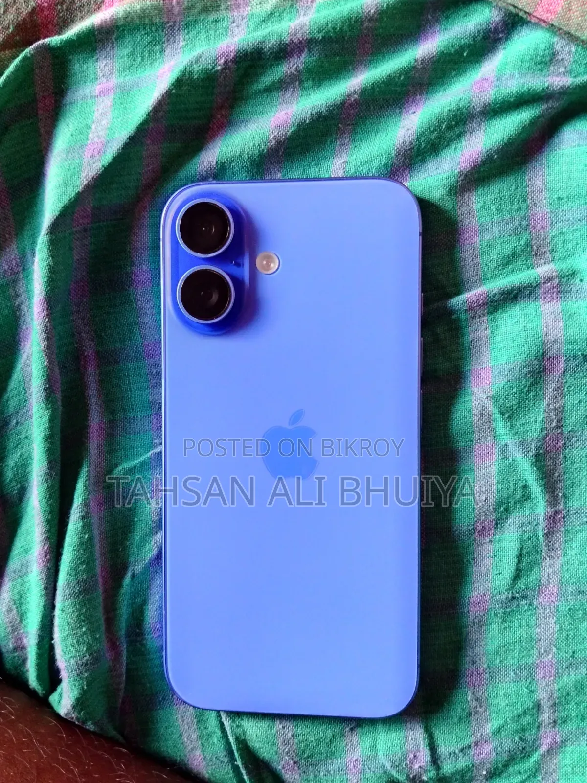 নতুন অ্যাপল আইফোন ১৬ ১২৮ জিবি ব্লু