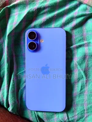 নতুন অ্যাপল আইফোন ১৬ ১২৮ জিবি ব্লু