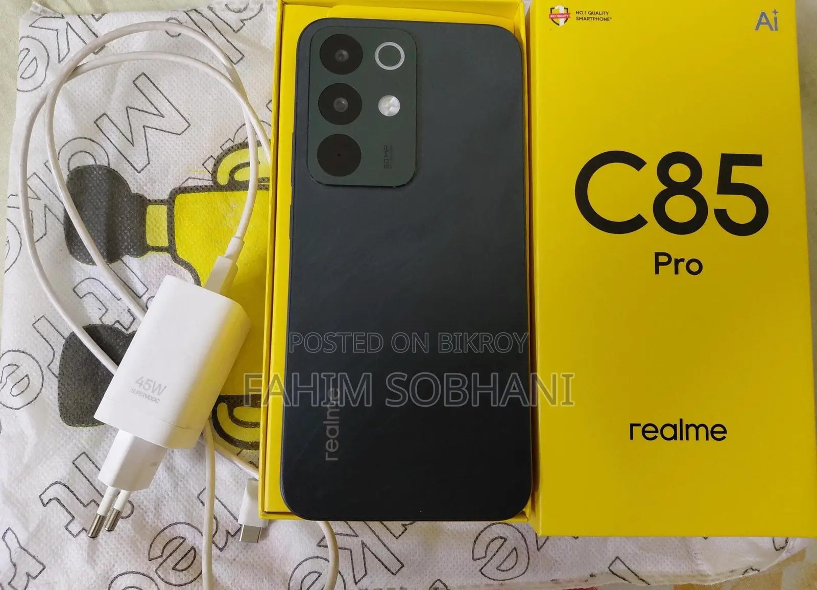 রিয়েলমি সি৮৫ প্রো ২৫৬ জিবি গ্রিন