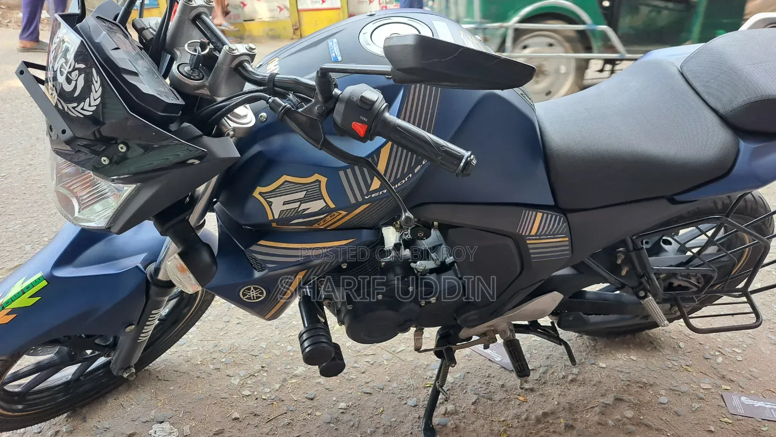 New Yamaha FZS V2 2023 Blue