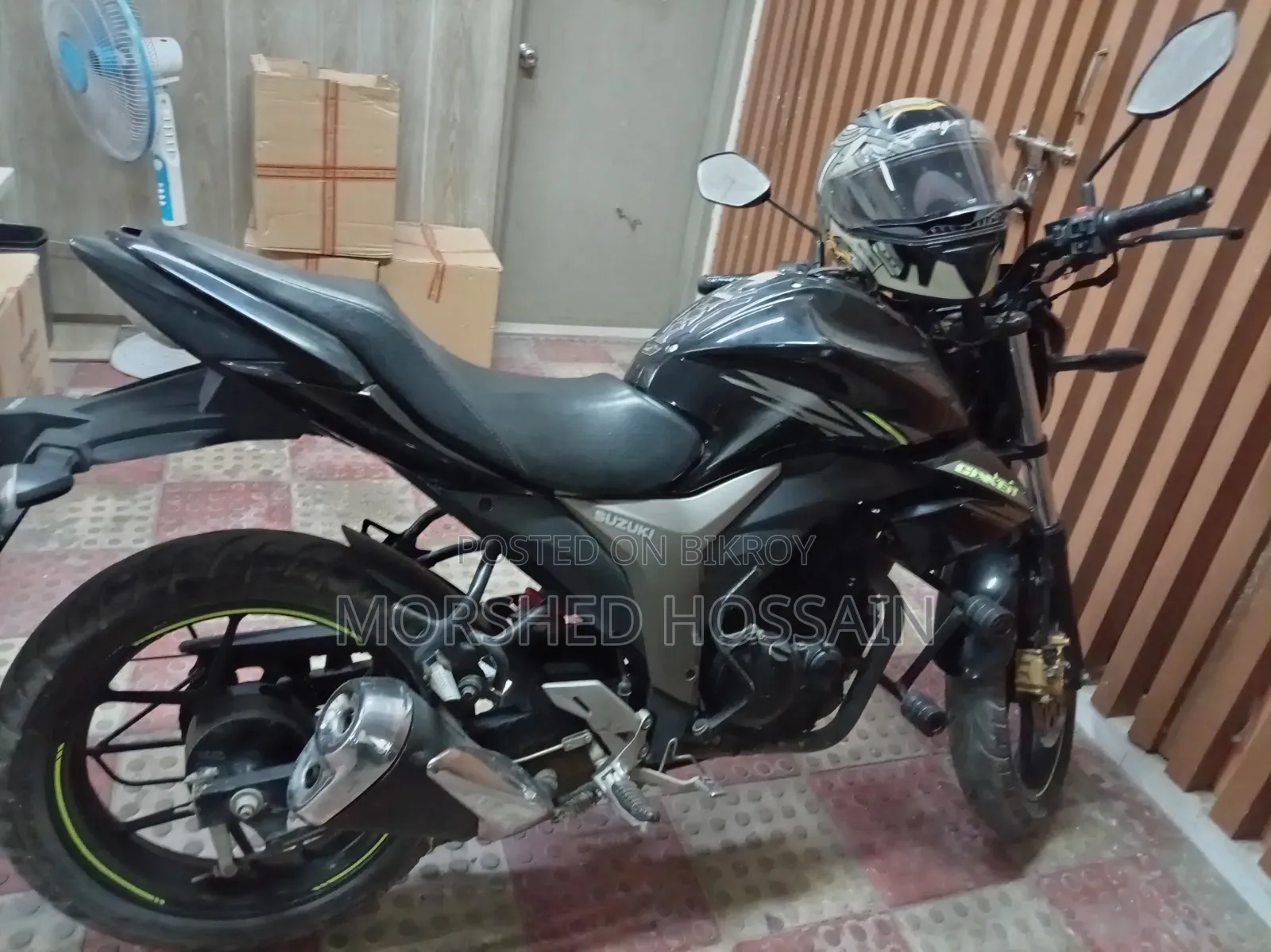 Suzuki Gixxer 2024 Black