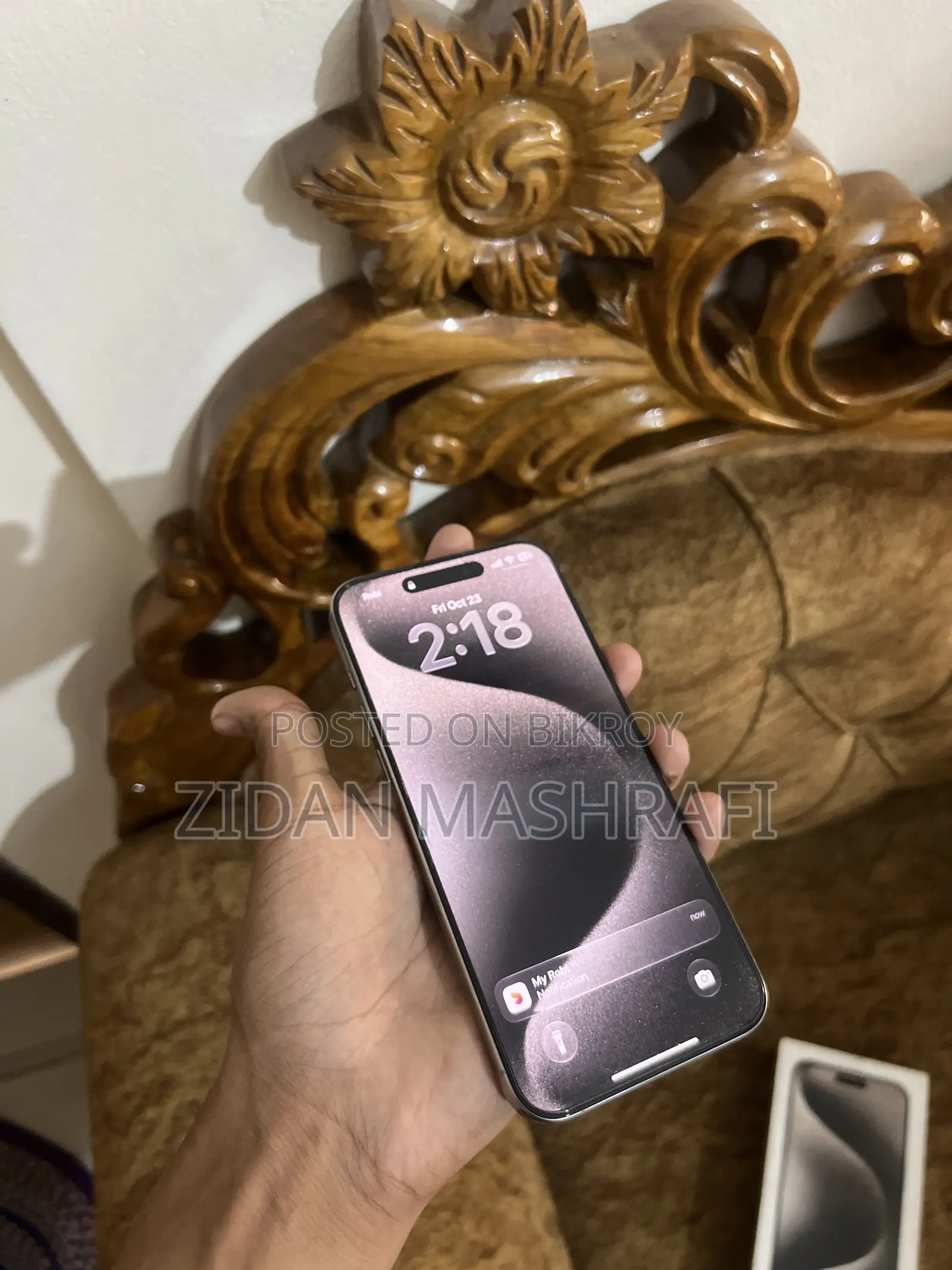 Apple iPhone 15 Pro Max 256 GB Silver